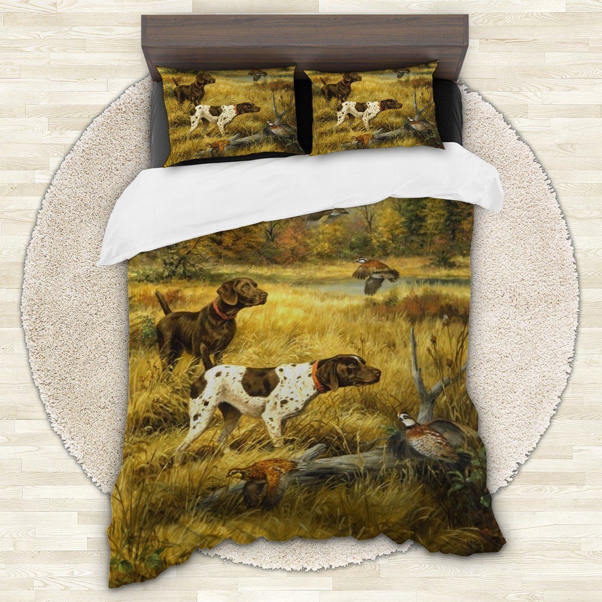 German Shorthaired Pointer Hunting Bedding Set