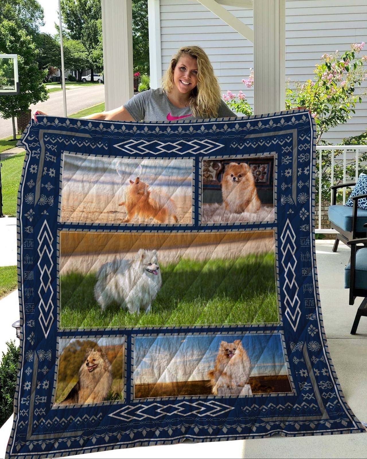 German Spitz Quilt Blanket DHC2911190VT