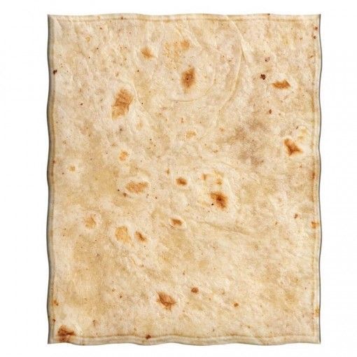 Giant Burritos Sherpa Fleece Blanket