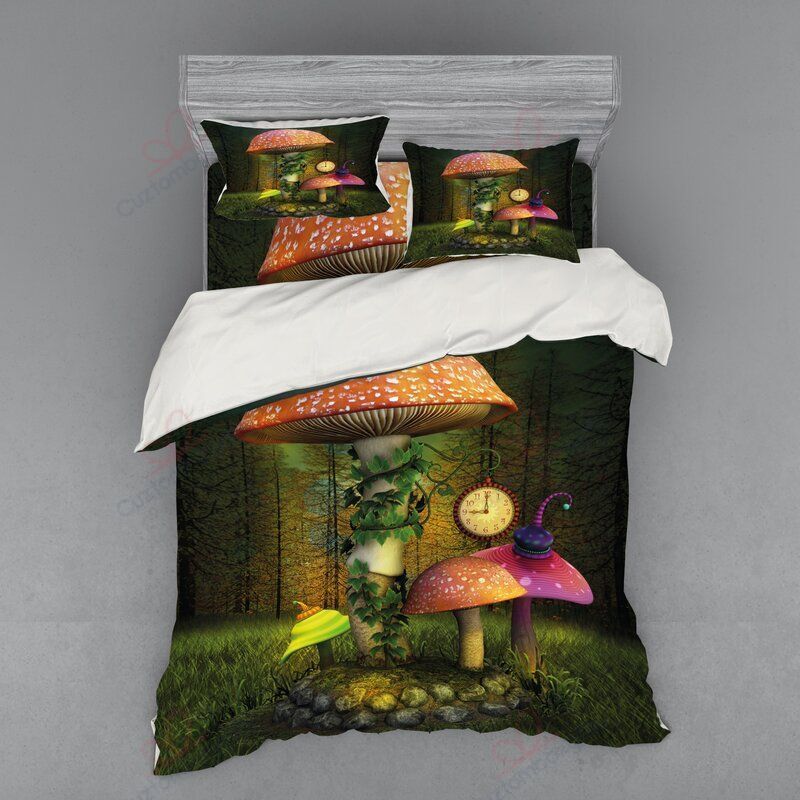 Giant Mushroom Bedding Set