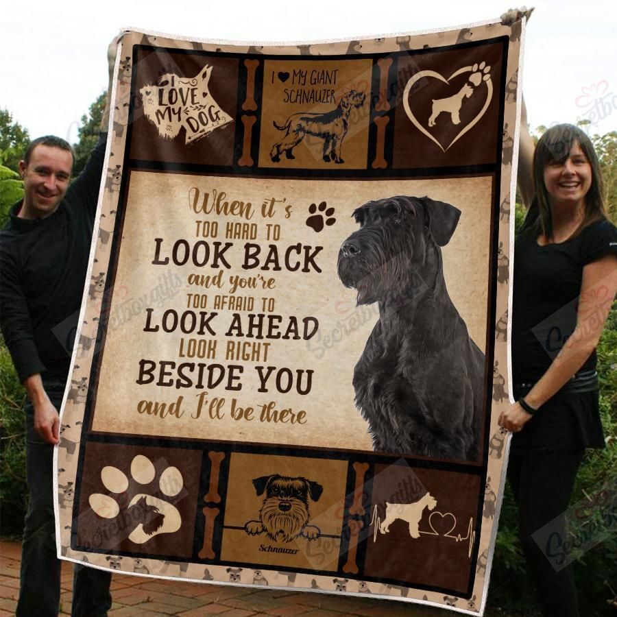 Giant Schnauzer Fleece Blanket