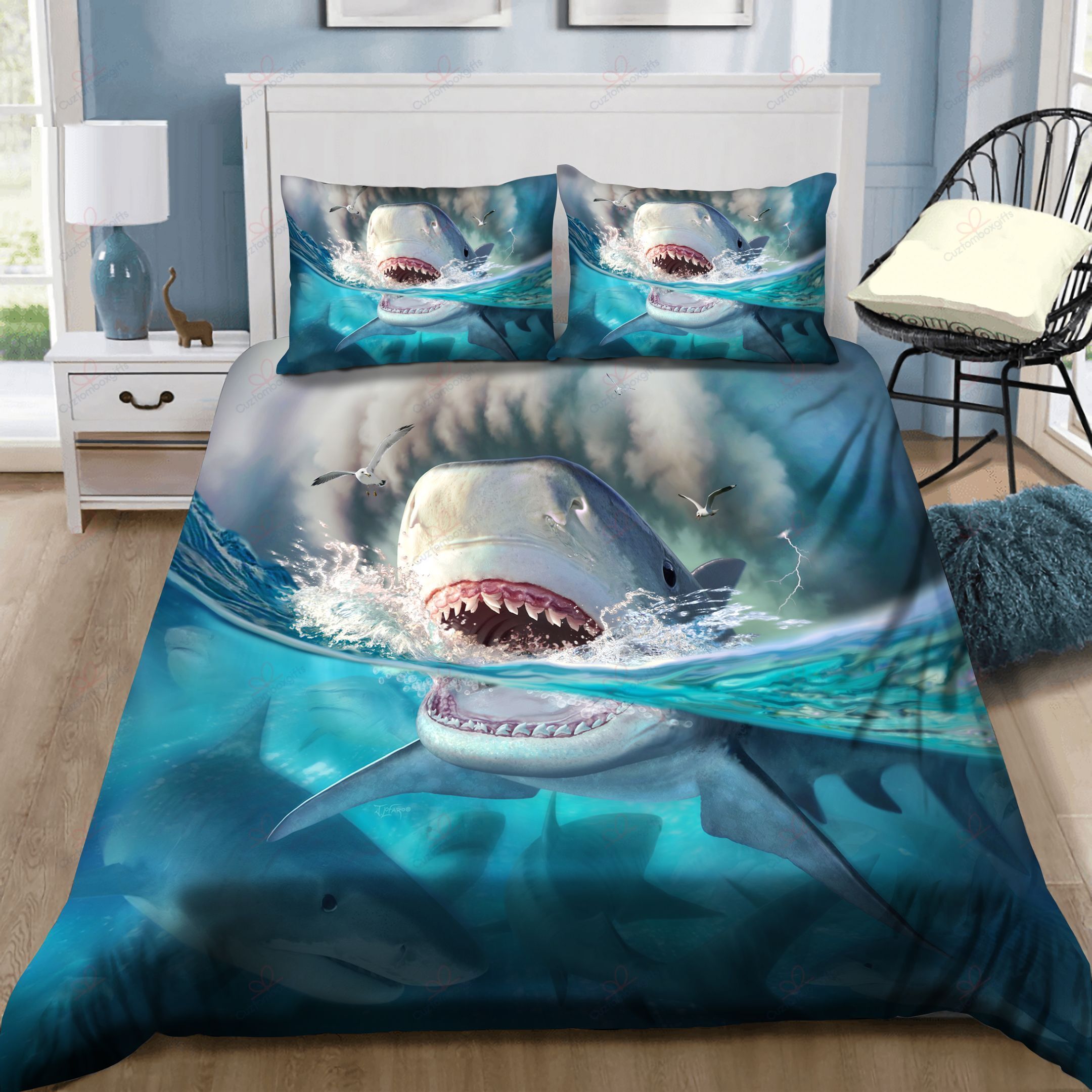 Giant Shark Bedding Set