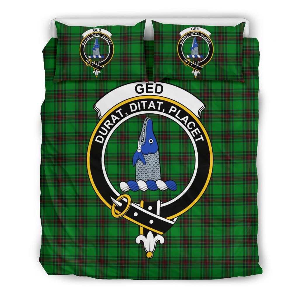 Gibbs Clan Badge Tartan Bedding Set