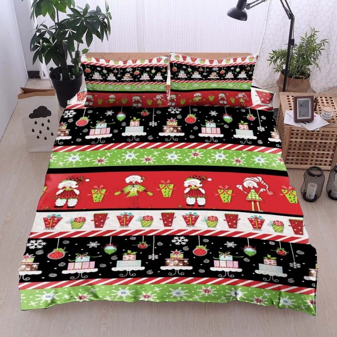 Gift Snow Christmas Bedding Set