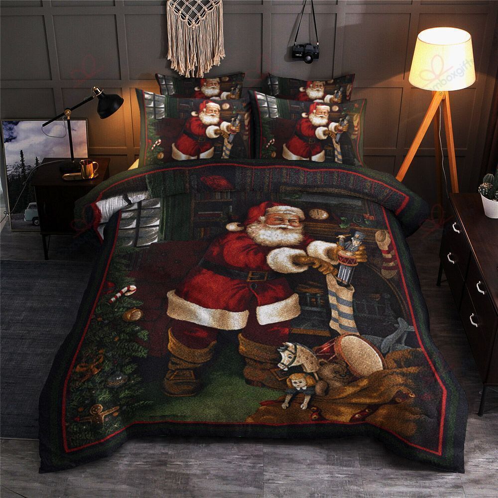 Gifts From Santa Claus Bedding Set