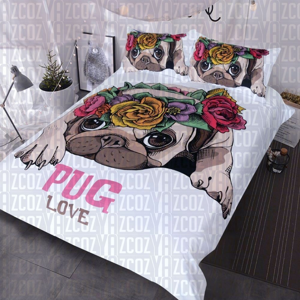 Gimme Pug Love Bedding Set