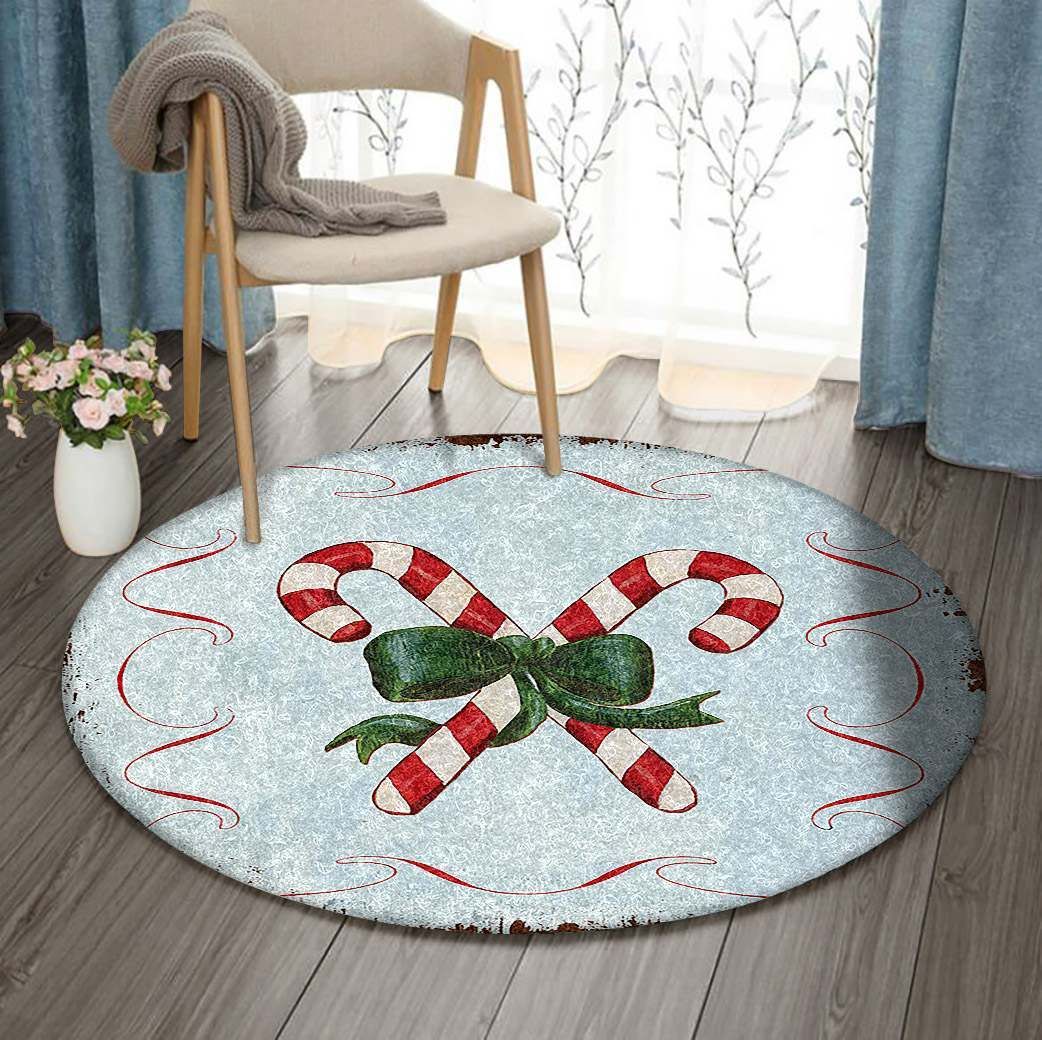 Ginger Candy Round Carpet
