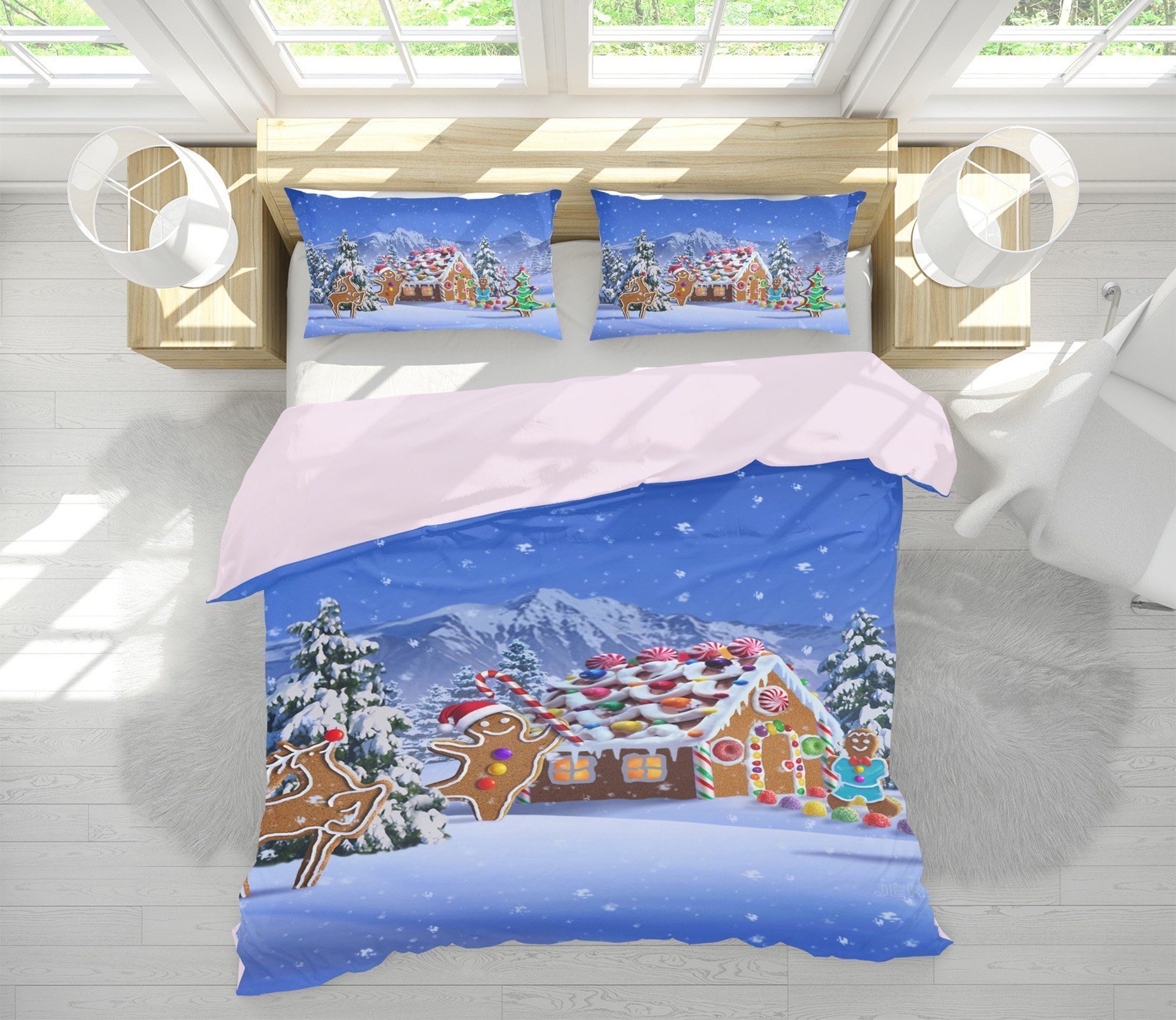 Gingerbread Fantasy Bedding Set