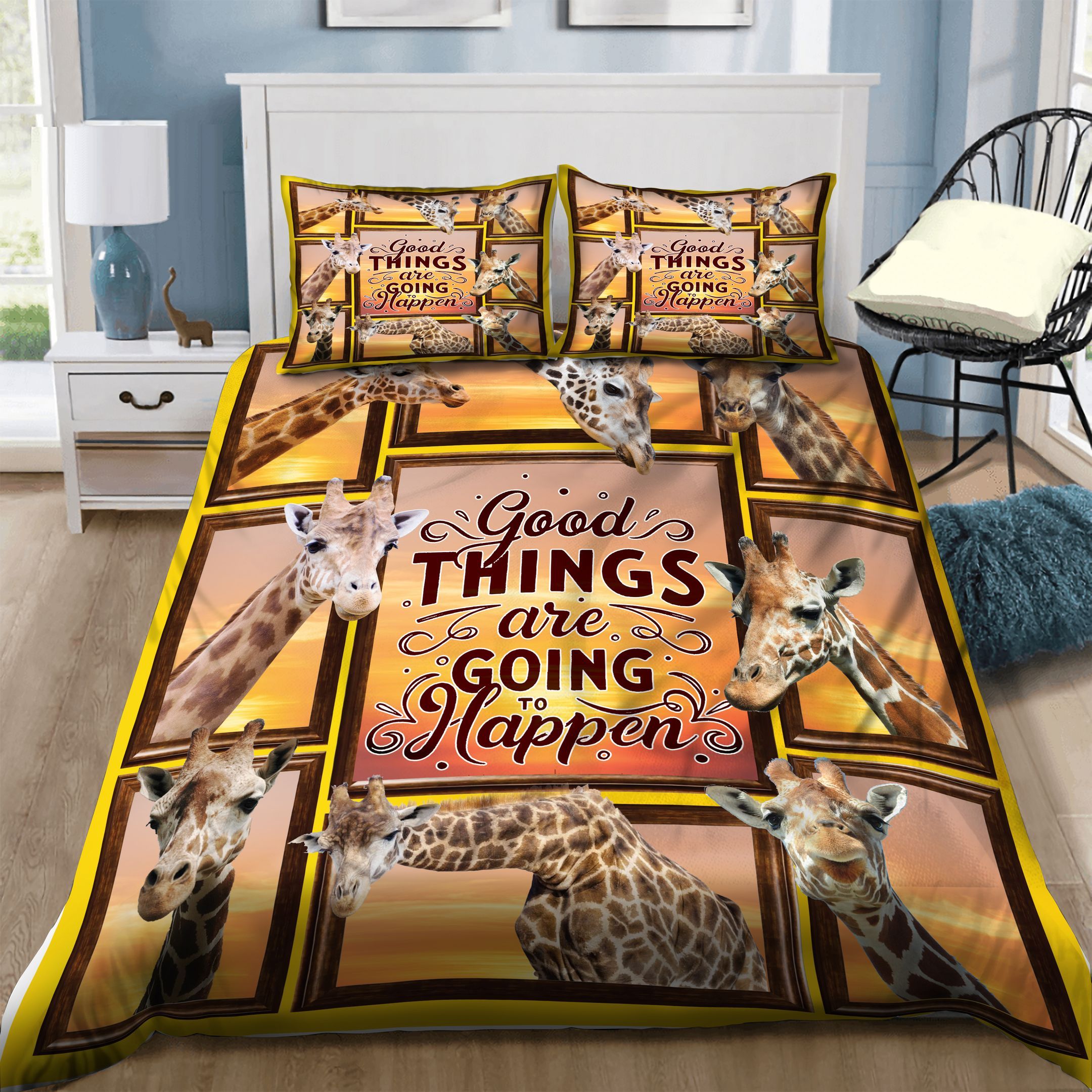 Giraffe  Bedding Set