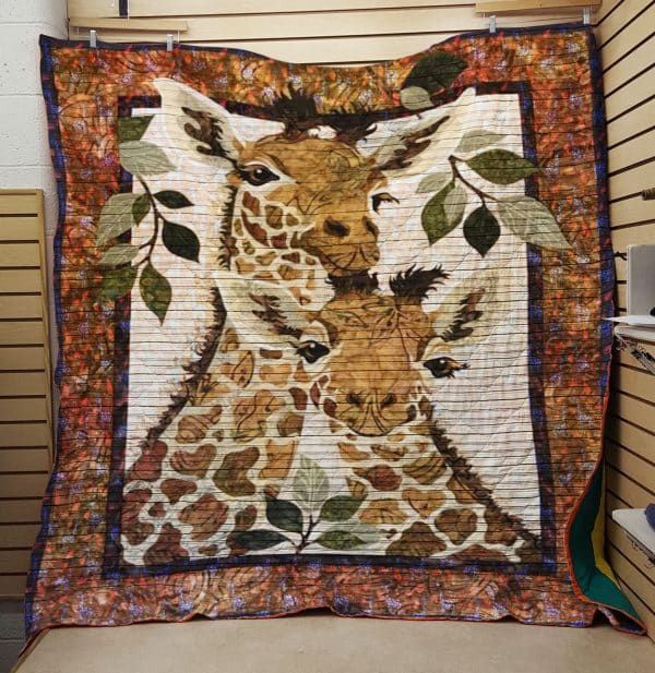 Giraffe Party For One Quilt Blanket DHC020120650TD