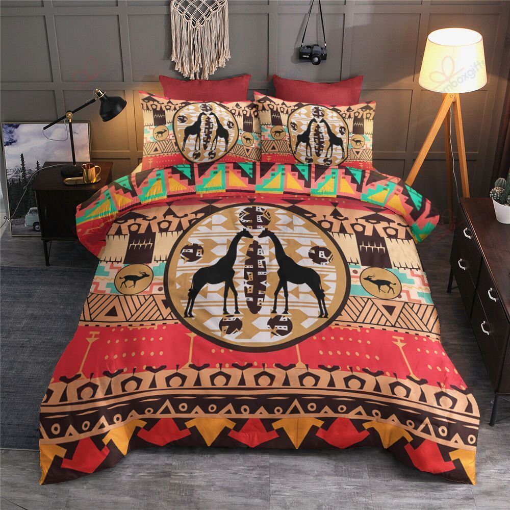 Giraffe Pattern Bedding Set
