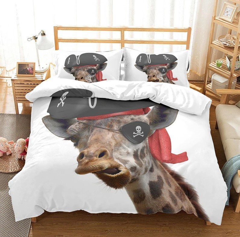 Giraffe Pirate Bedding Set