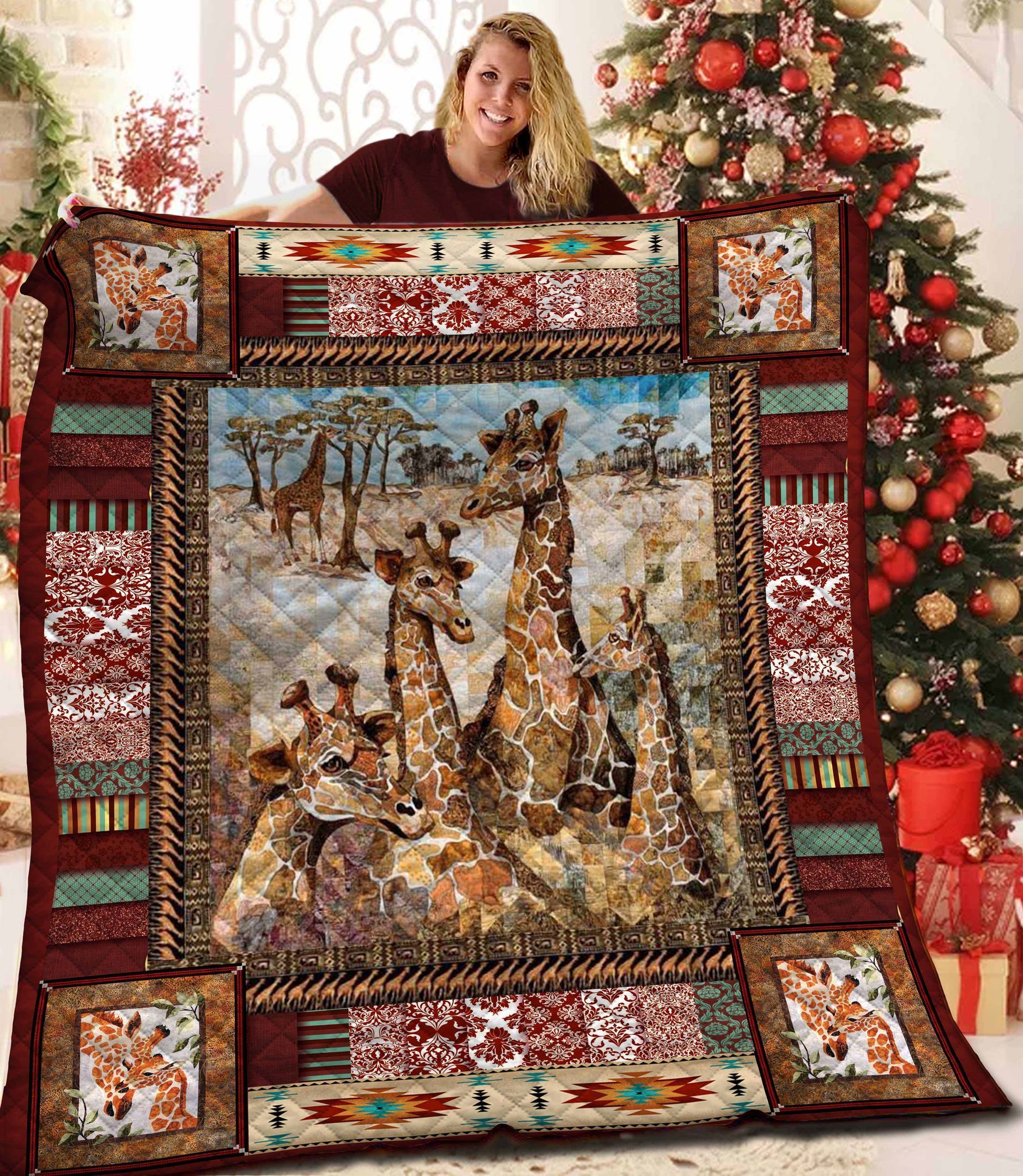 Giraffe Quilt Blanket BBB051120SM