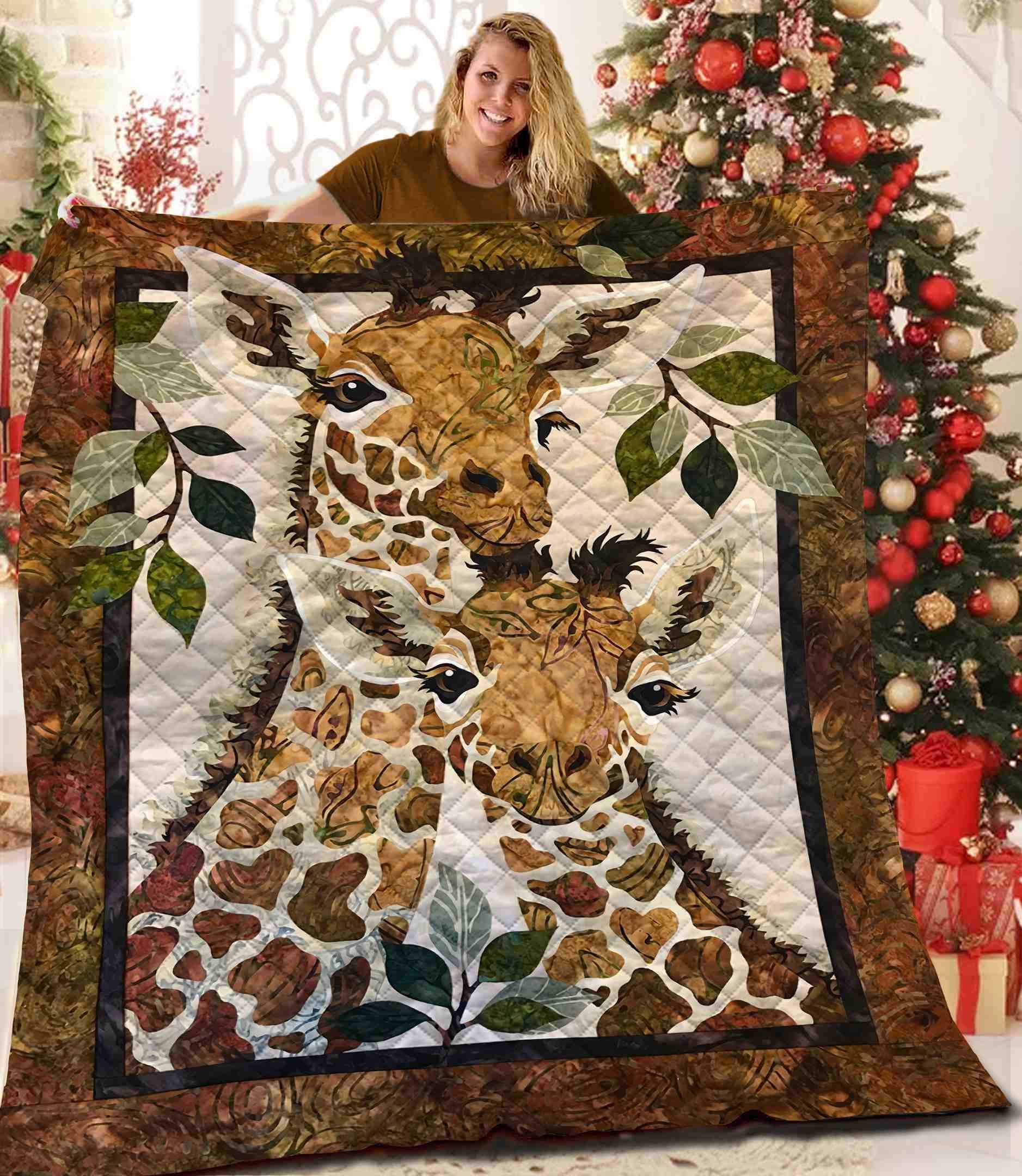 Giraffe Quilt Blanket BBB111104NB