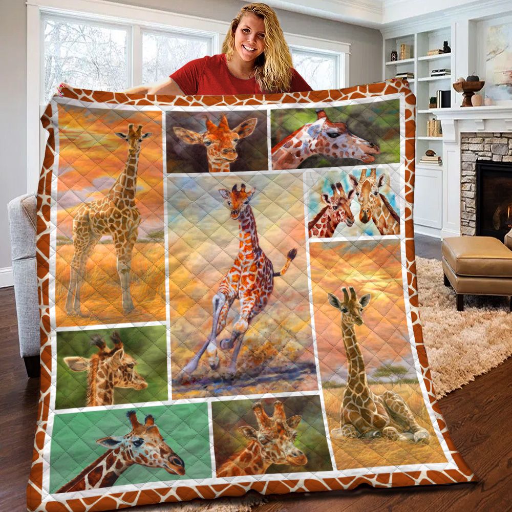 Giraffe Quilt Blanket BBB170238HT