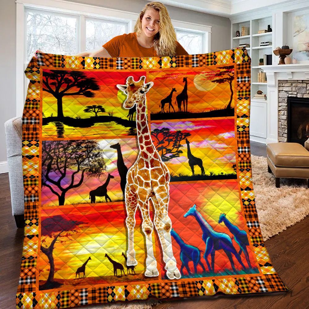 Giraffe Quilt Blanket BBB180209NB