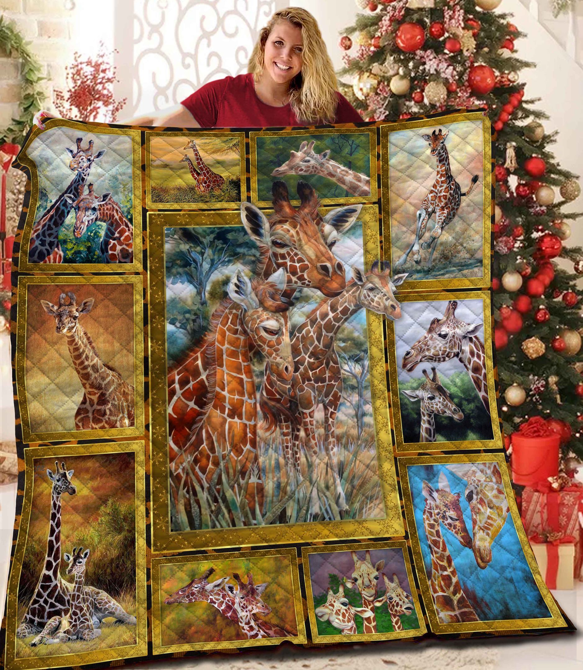 Giraffe Quilt Blanket BBB261027NB