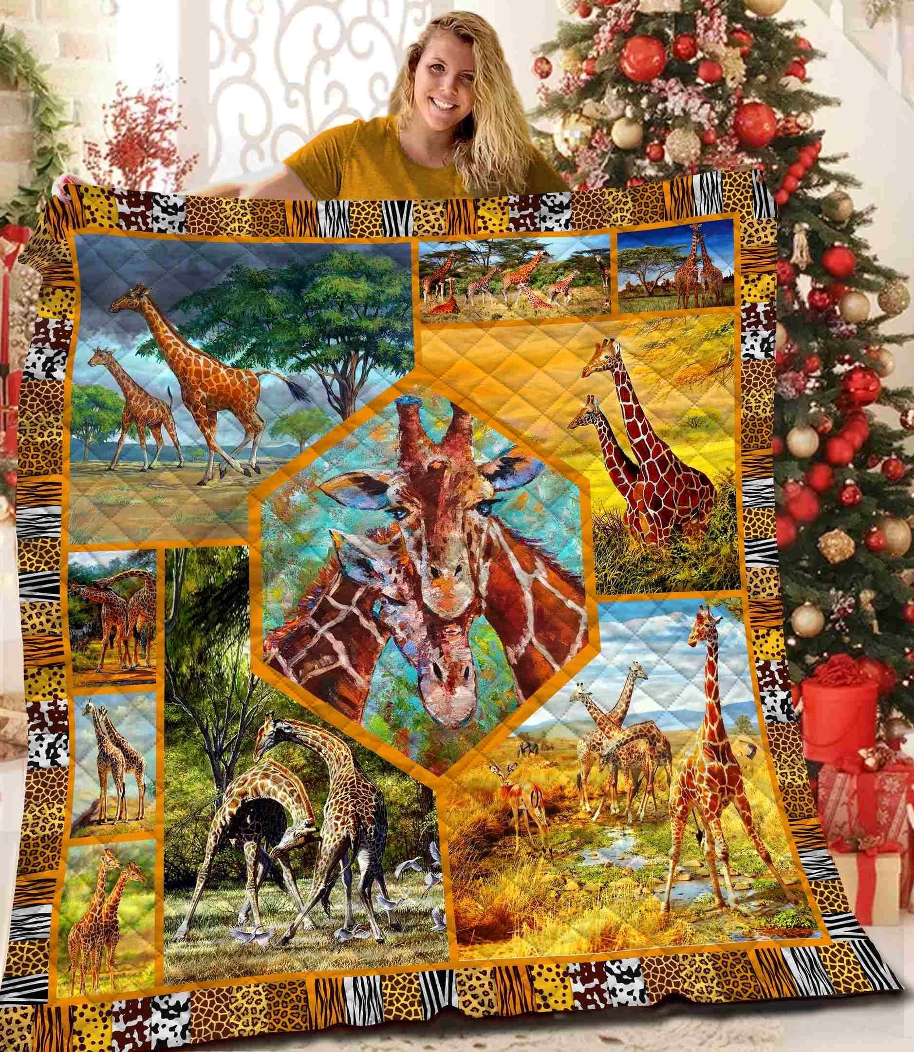 Giraffe Quilt Blanket BBB271104NB