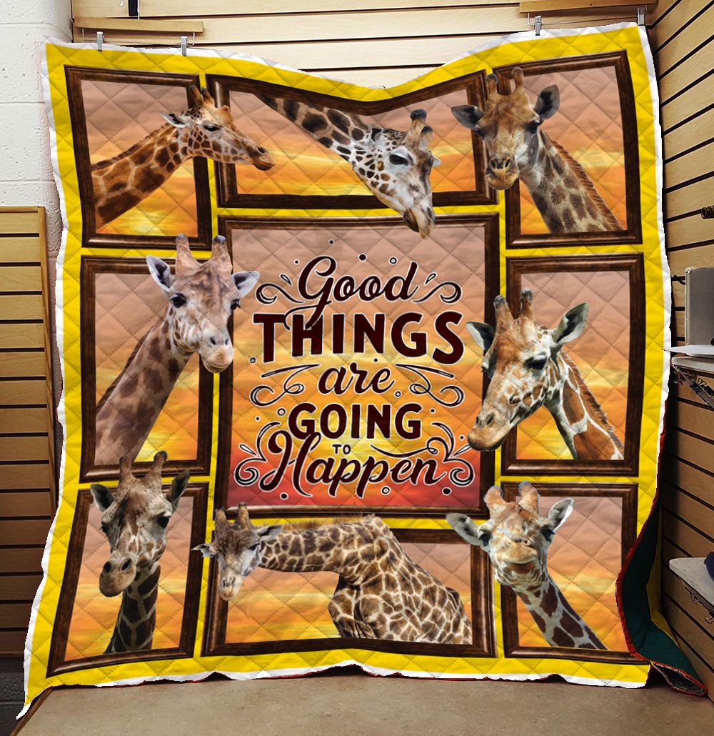 Giraffe Quilt Blanket C9B280501HD