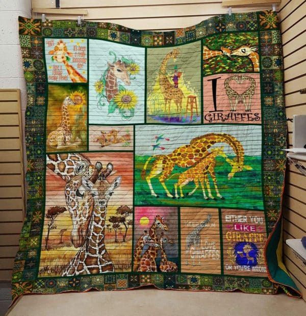 Giraffe Quilt Blanket DHC13121429VT