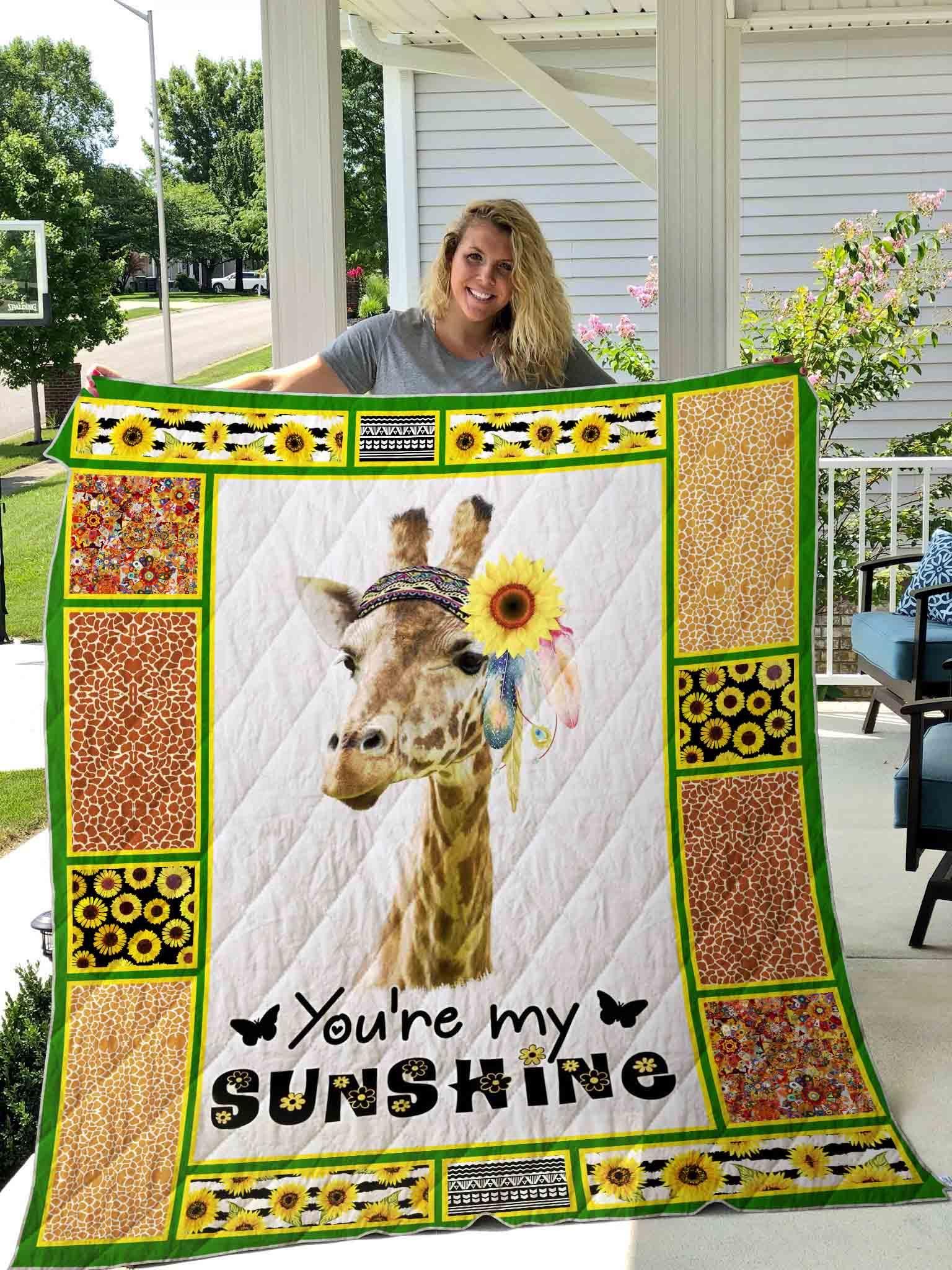 Giraffe Quilt Blanket DHC13122870VT