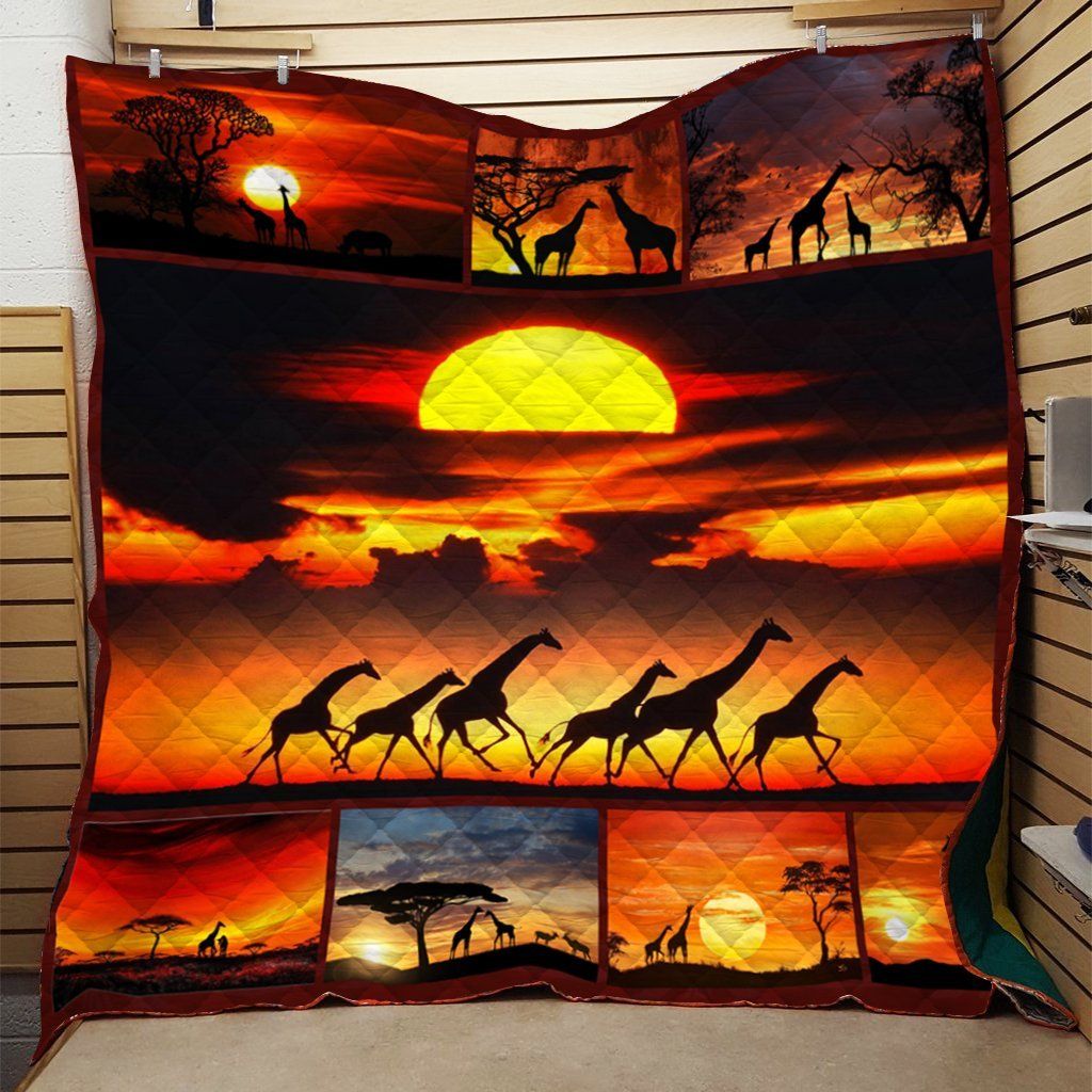 Giraffe Quilt Blanket DHC3112525VT