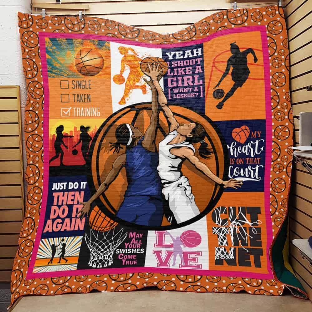 Girl Basketball Quilt Blanket DHC0502855TD