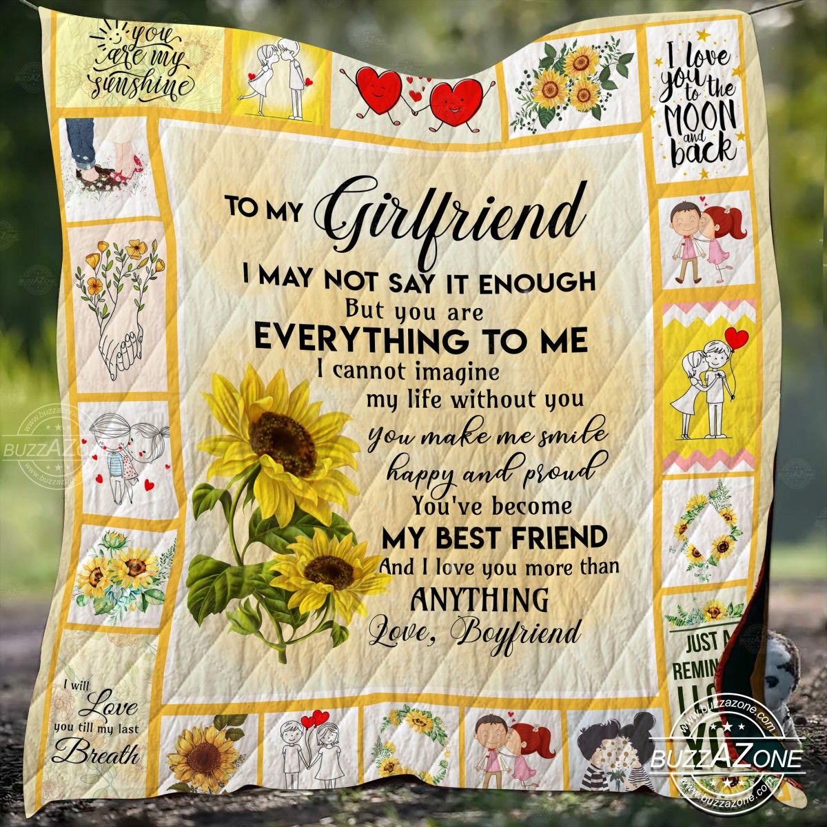 Girlfriend Quilt Blanket DHC071292VT