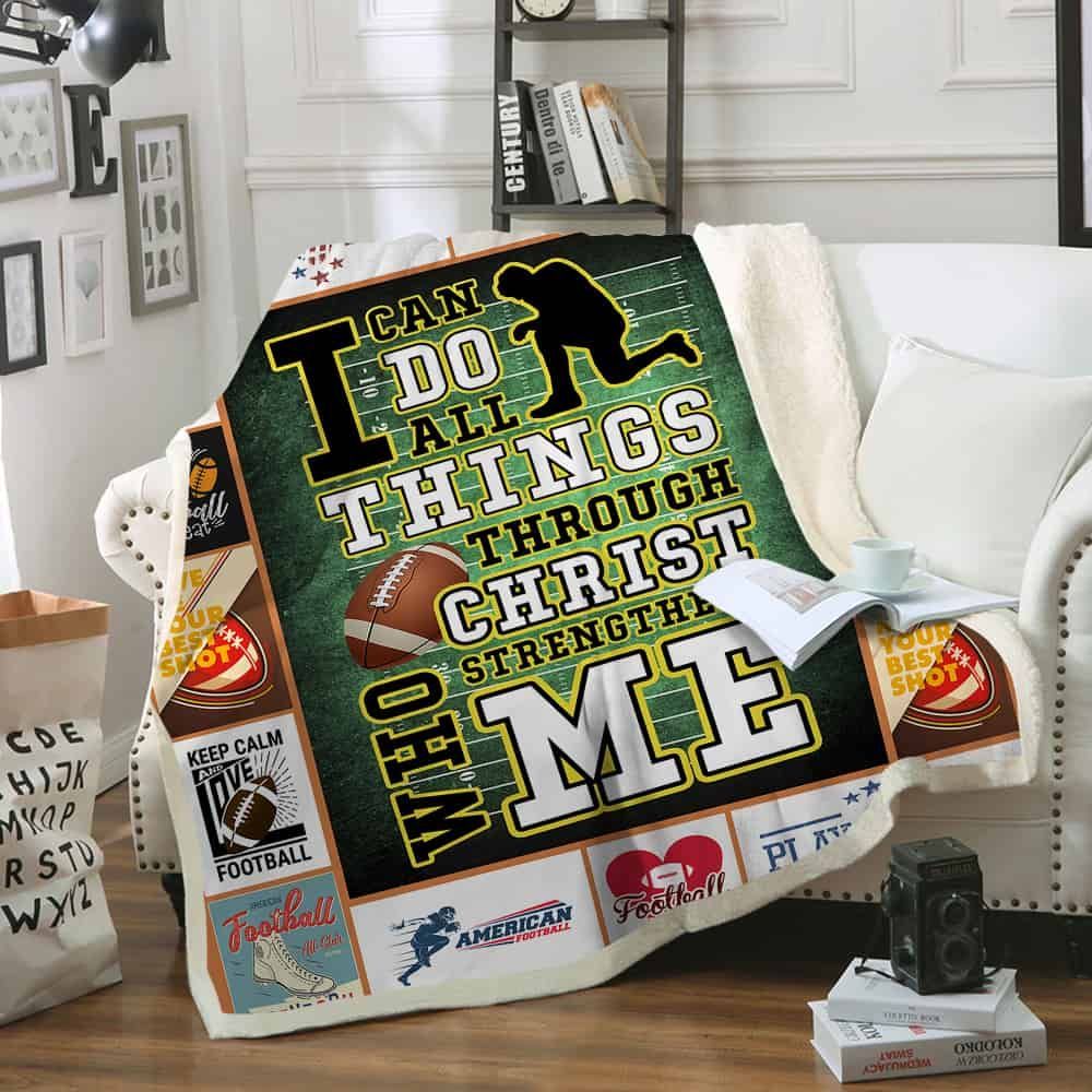 Give Me Your Best Shot Fleece Blanket
