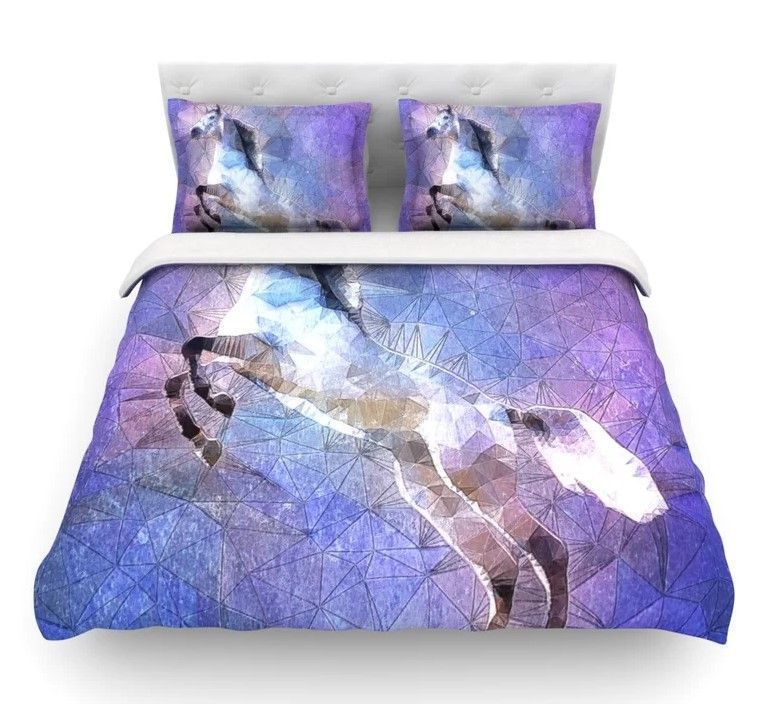 Glass Horse Bedding Set