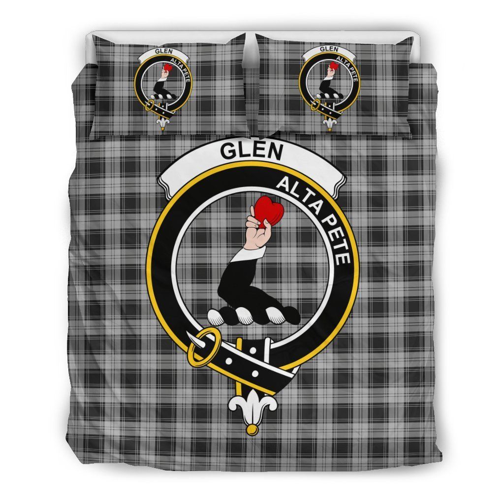 Glen Tartan Clan Badge Tartan Bedding Set