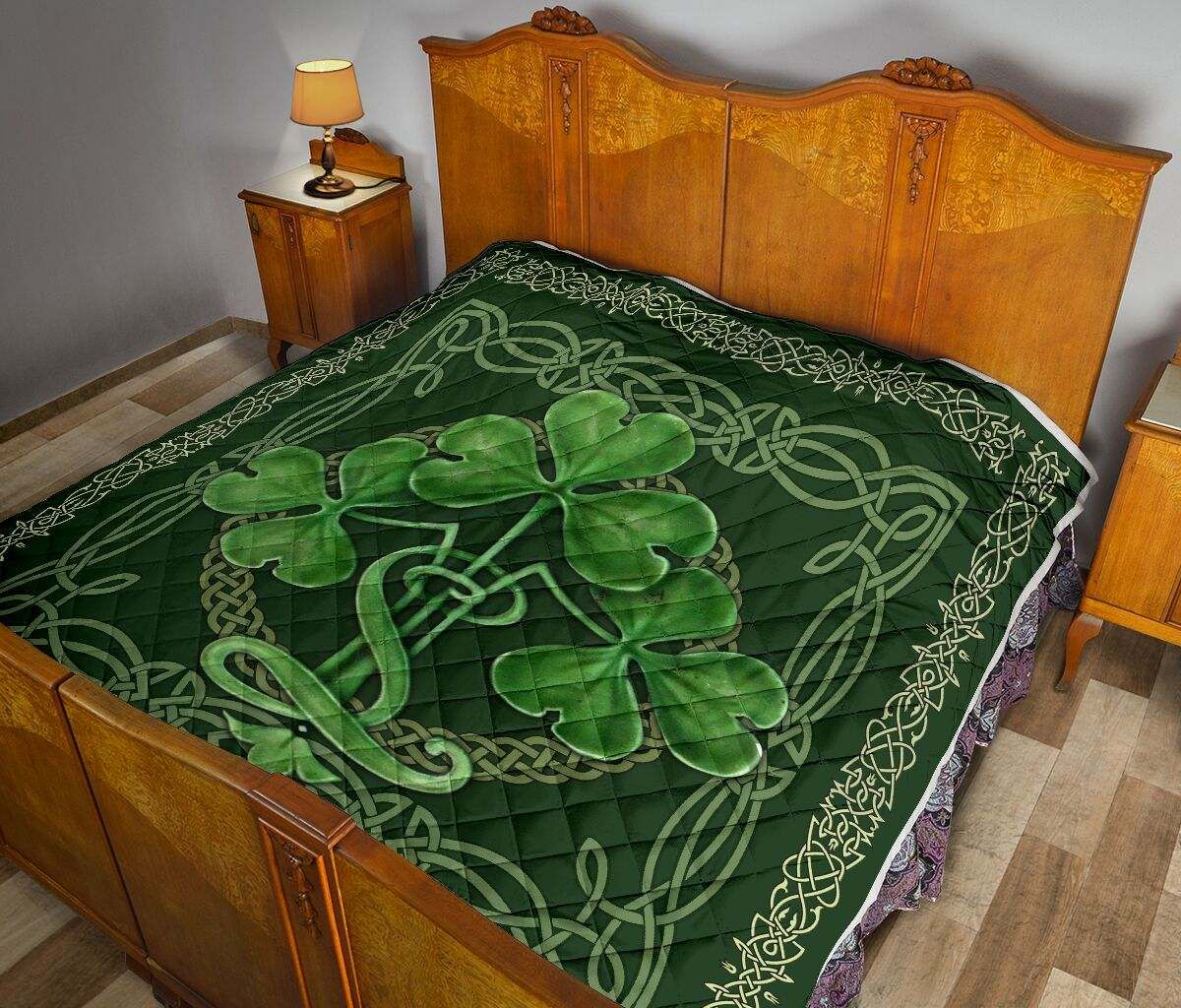 Glorious Shamrock Quilt DHC281111489DD