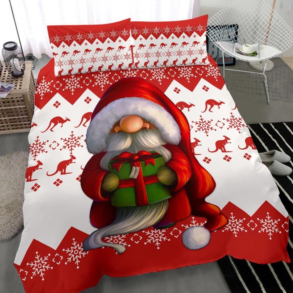Gnome Christmas Bedding Set