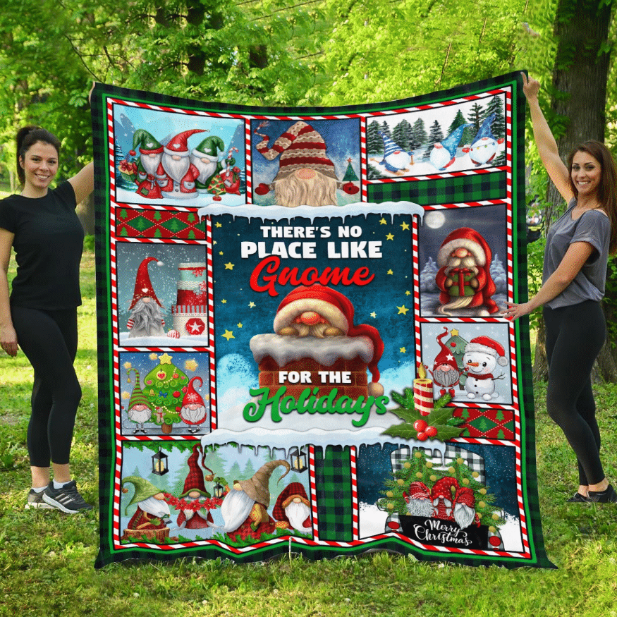 Gnome Christmas DPC131101 Quilt Blanket