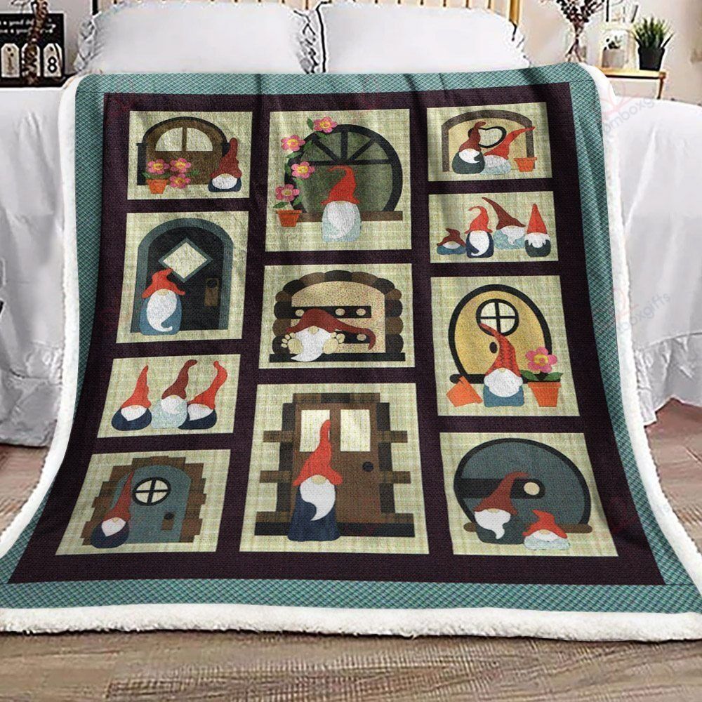 Gnome Fleece Blanket