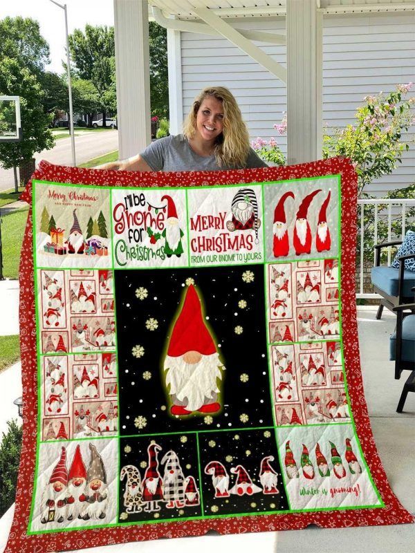 Gnomes Christmas DTC1212815 Quilt Blanket