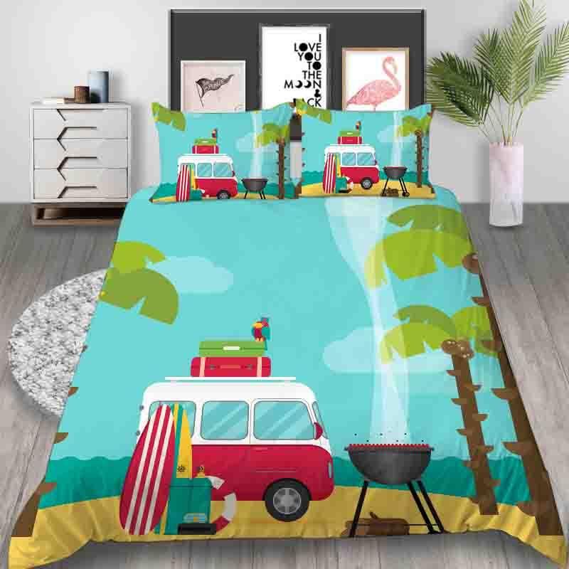Go Camping Vacation Bedding Set
