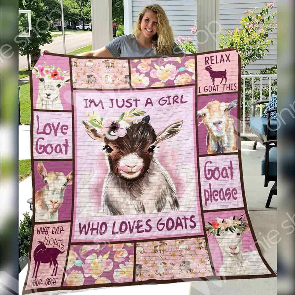Goat 02 Goat 1212 Quilt Blanket Christmas Christmas Gifts Merry Christmas Holiday Gifts Gift Dhc03011652Dd