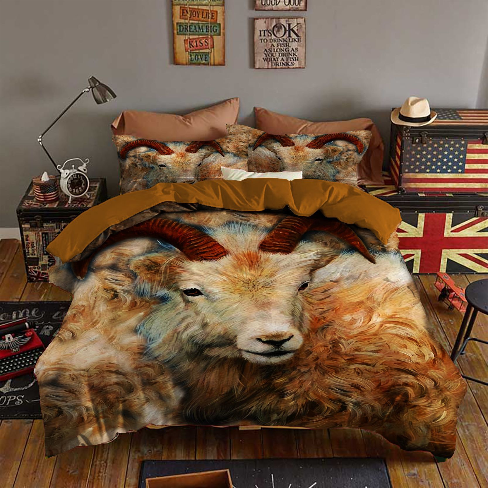 Goat Bedding Set