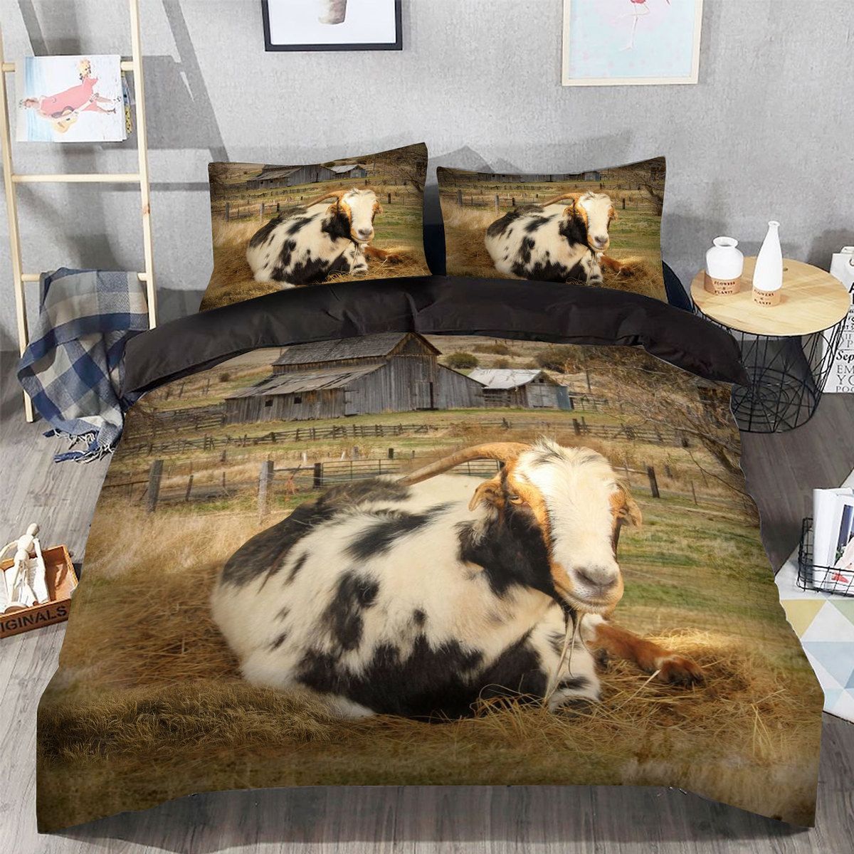 Goat Bedding Set