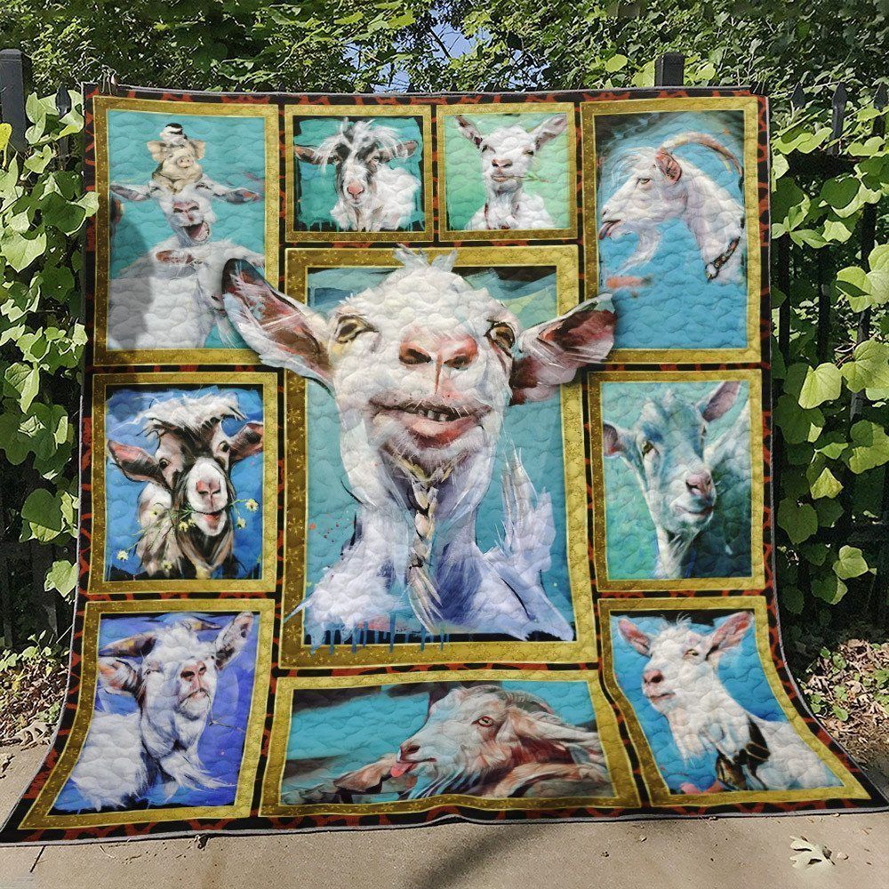 Goat CG080712 Quilt Blanket
