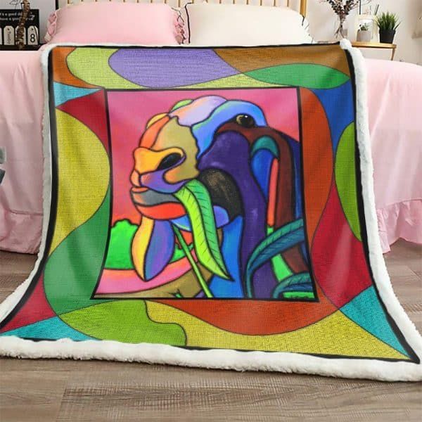 Goat Church Sherpa Fleece Blanket