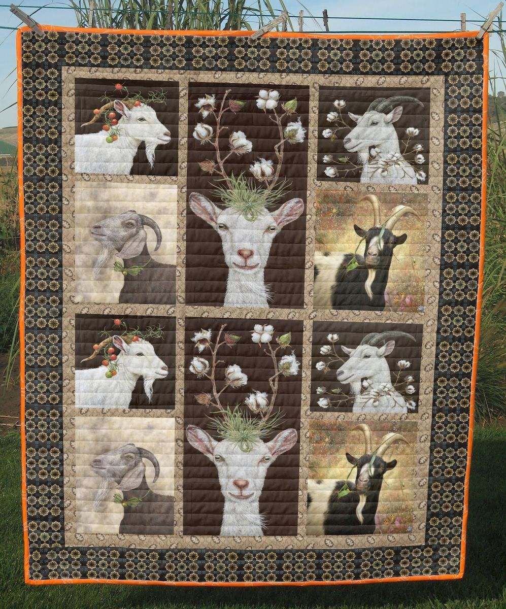 Goat King And Queen CLT180623 Quilt Blanket