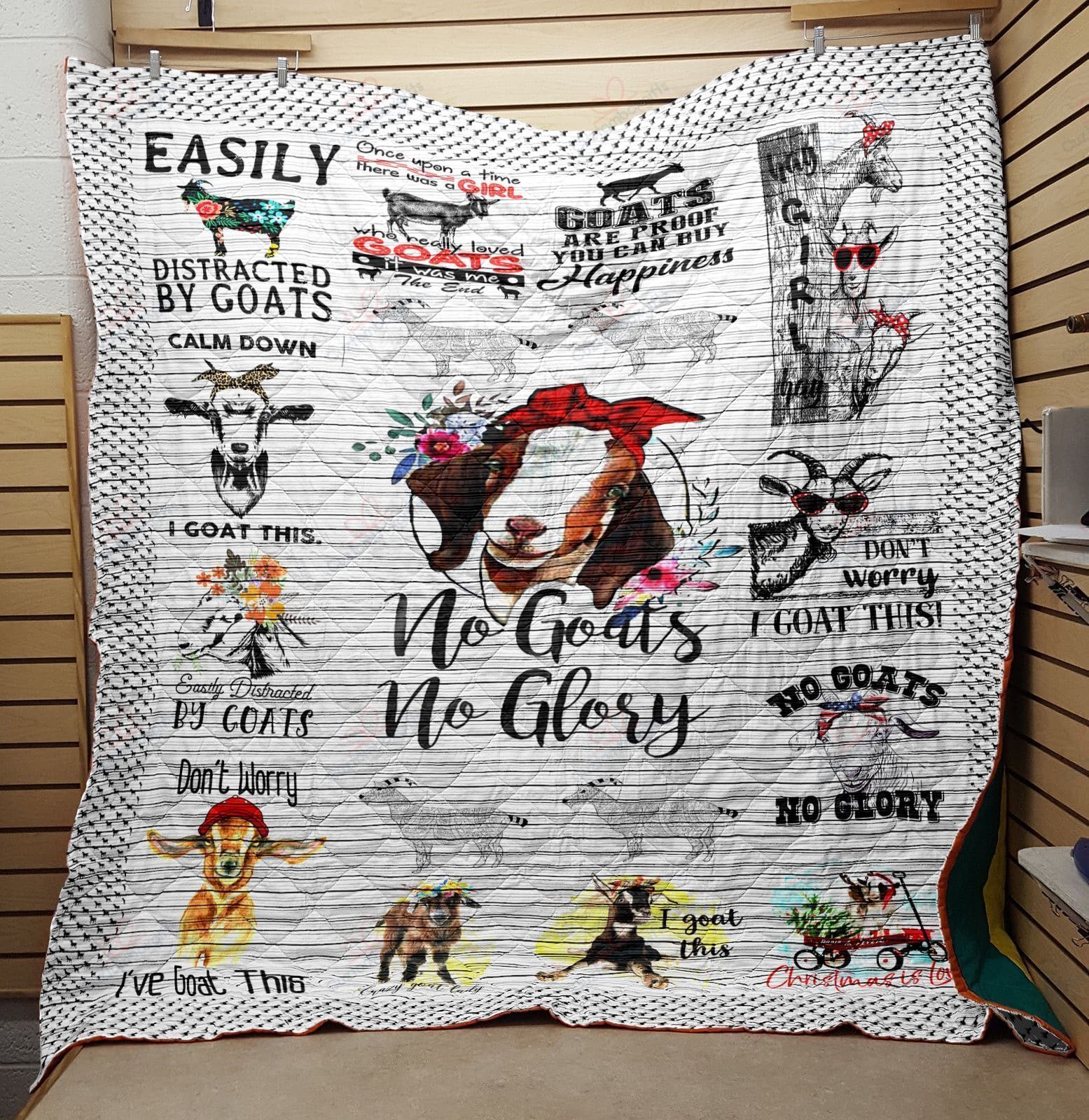 Goat NC2310045CL Quilt Blanket