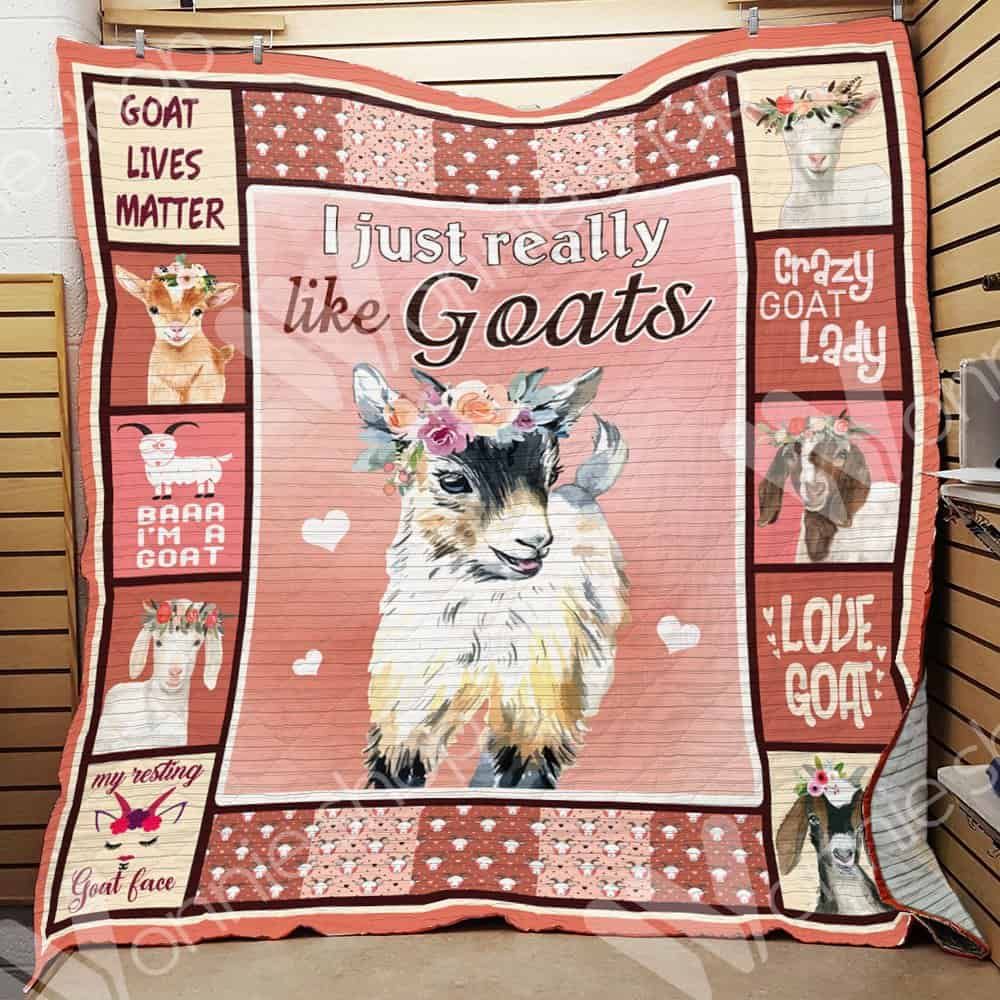Goat Quilt Blanket DHC0102897TD