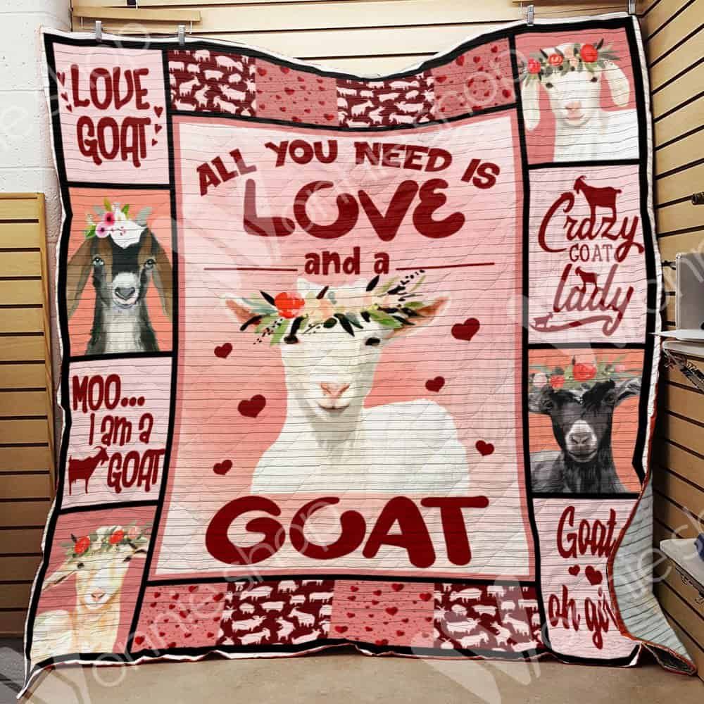 Goat Quilt Blanket DHC0102898TD