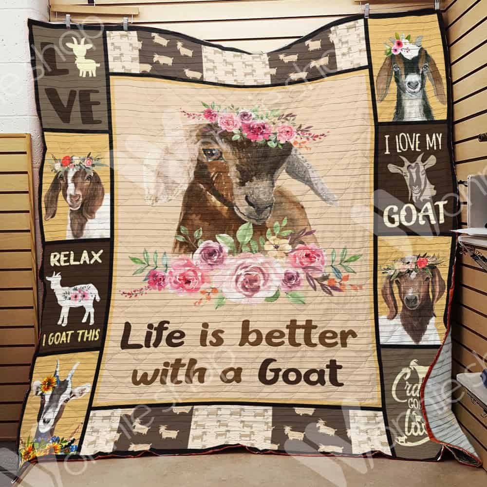 Goat Quilt Blanket DHC0102899TD