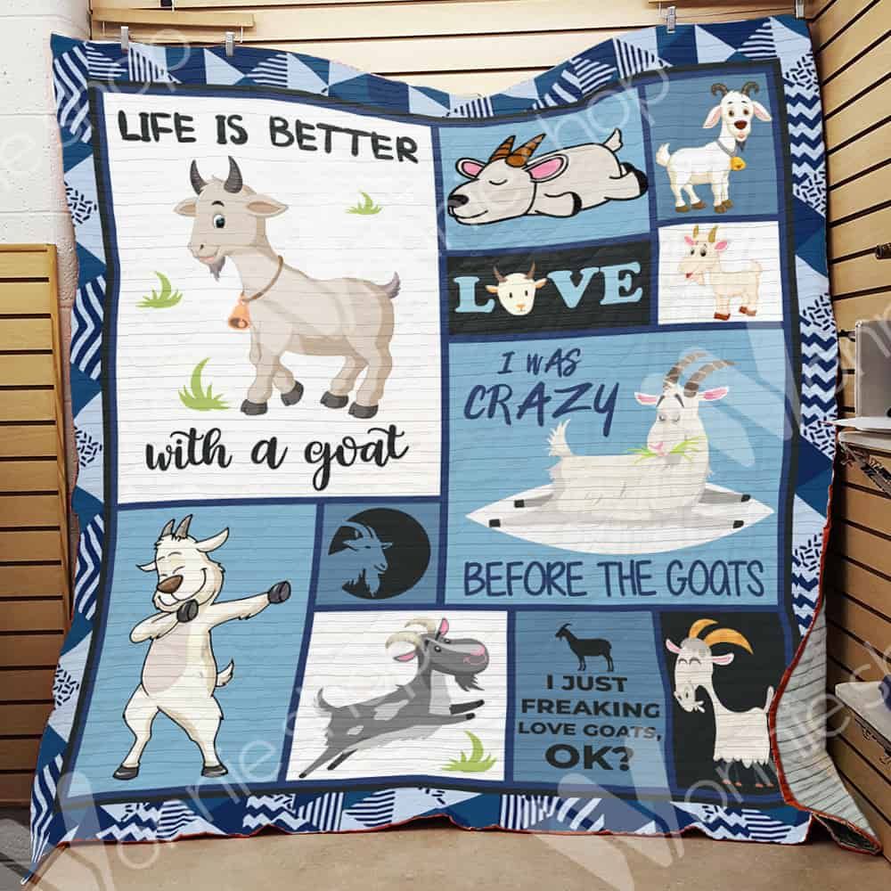 Goat Quilt Blanket DHC0602657TD