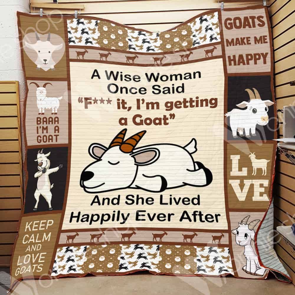 Goat Quilt Blanket DHC0602797TD
