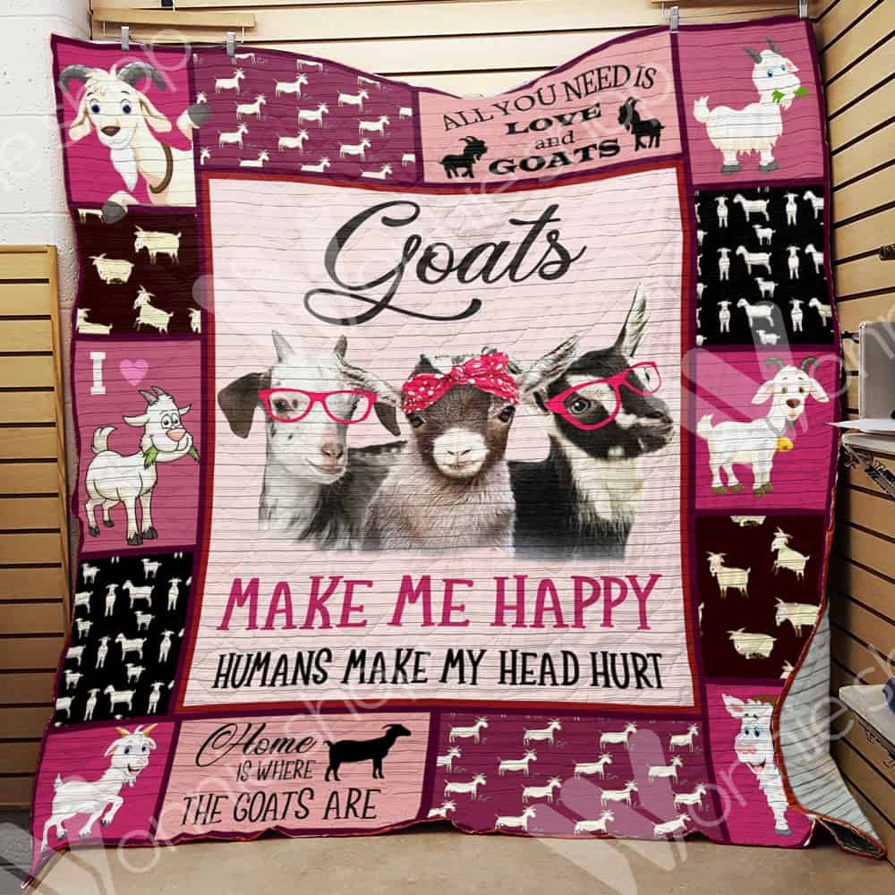 Goat Quilt Blanket DHC0602800TD